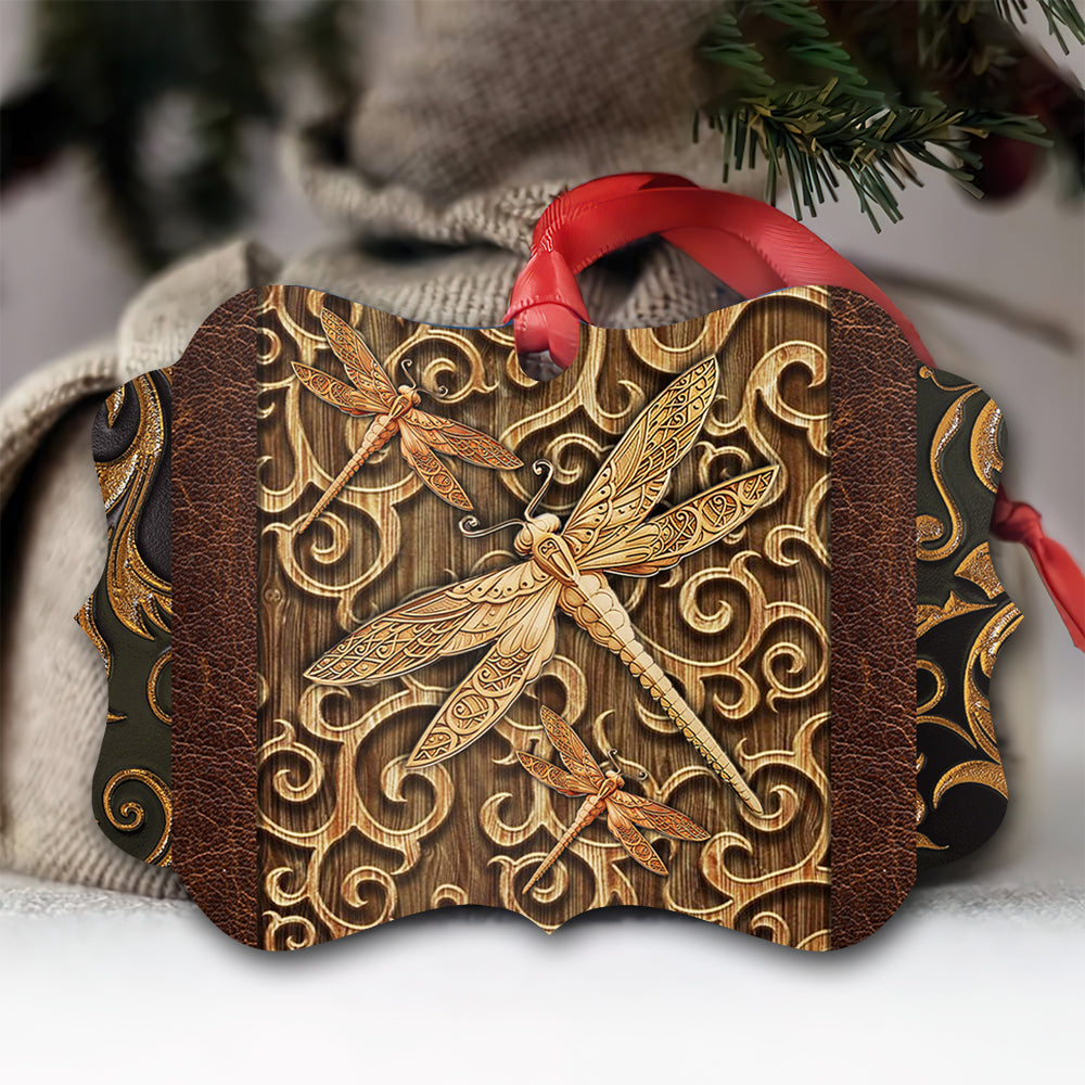 Dragonfly Art - Dragonfly Ornament (Printed On Both Sides) 1022