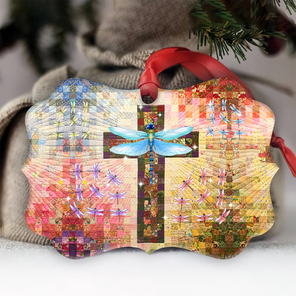 Dragonfly Lover - Dragonfly Ornament (Printed On Both Sides) 1022