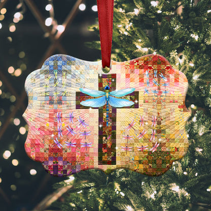 Dragonfly Lover - Dragonfly Ornament (Printed On Both Sides) 1022
