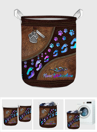 Never Walk Alone - Dog Storage Basket