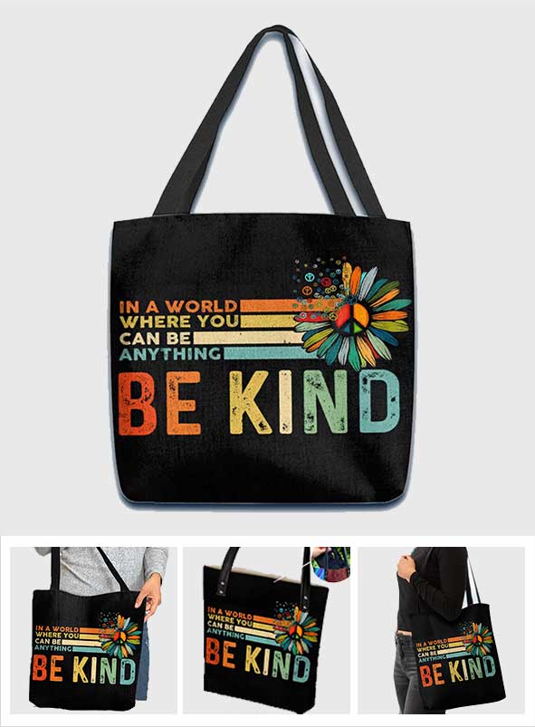 Be Kind - Hippie Tote Bag