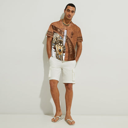Indigenous - Personalized American Indian Hawaiian Shirt