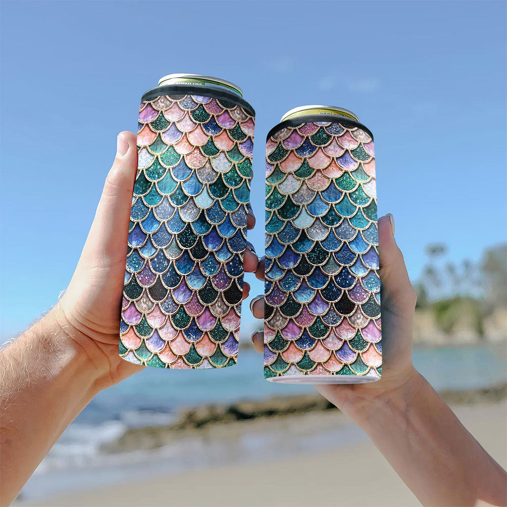 Mermaid Scales - Mermaid Can Cooler