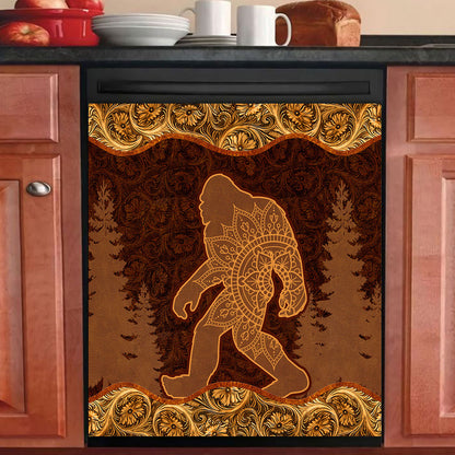 Believer - Bigfoot Dishwasher Cover