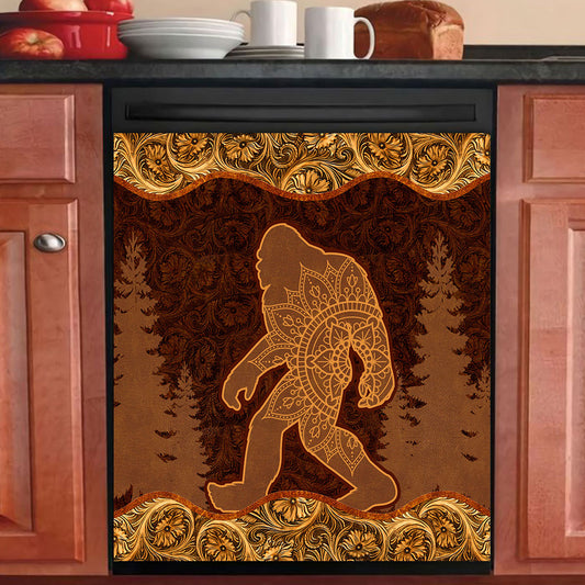Believer - Bigfoot Dishwasher Cover