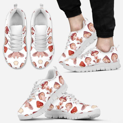 Mushrooms Pattern - Mushroom Sneakers