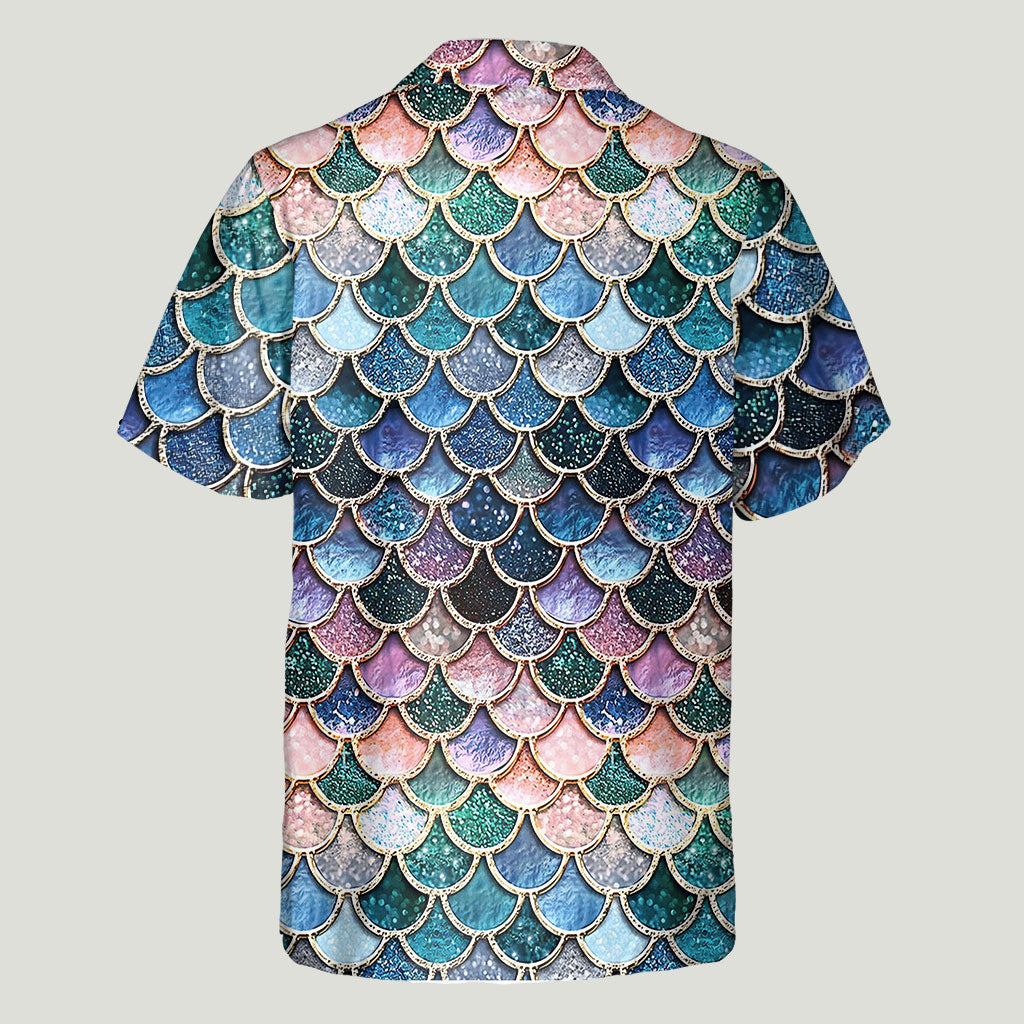 Mermaid Scales - Mermaid Hawaiian Shirt