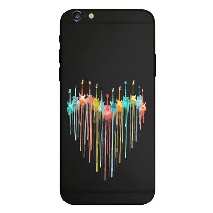Colorful Guitars - Guitar Clear Phone Case