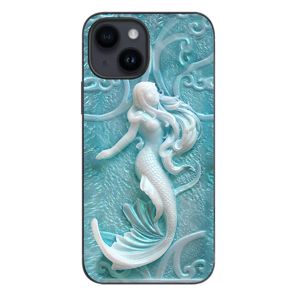 Ocean 3D Pattern Print - Mermaid Phone Case