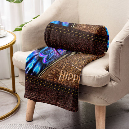 Peace Love Joy - Hippie Blanket