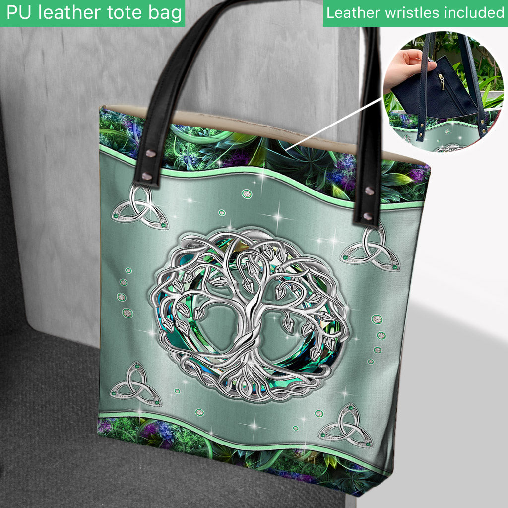 Tree Of Life Celtic Knot - Irish Tote Bag