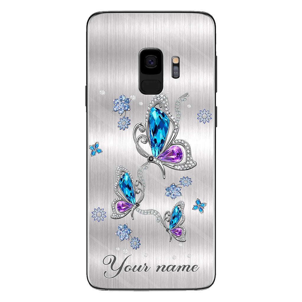Love Butterflies - Personalized Butterfly Phone Case