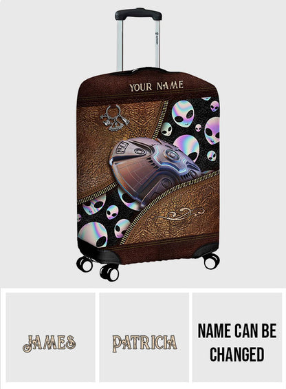 Believer - Personalized Alien Luggage Cover
