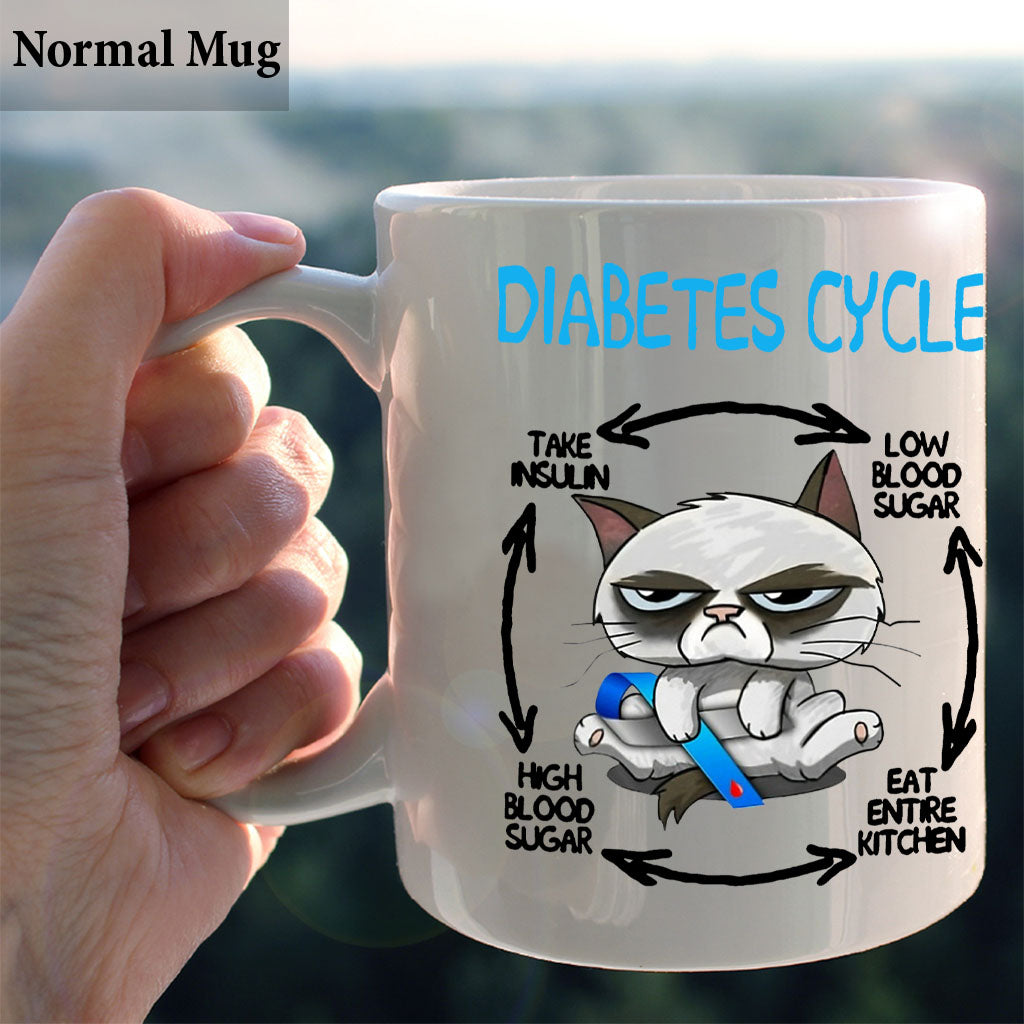 Diabetes Cycle - Diabetes Awareness Mug
