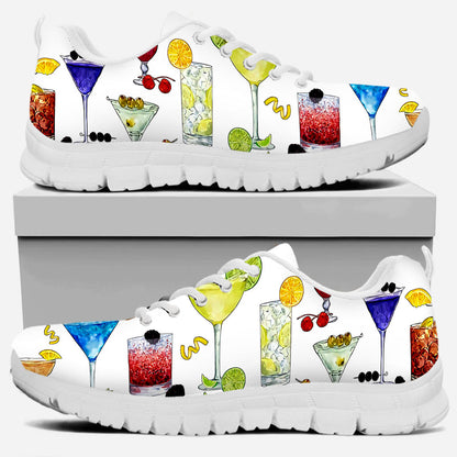 Cocktails Pattern - Bartender Sneakers