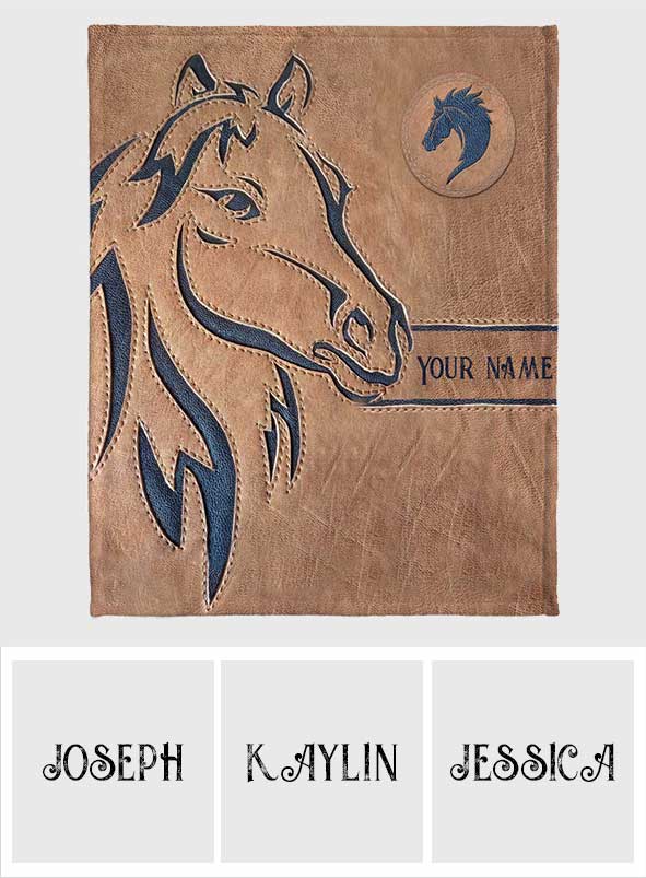 Love Horse - Personalized Horse Blanket