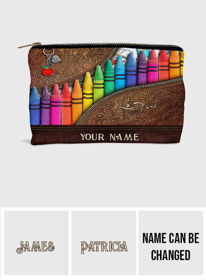 Teach Love Inspire - Personalized Teacher Pouch