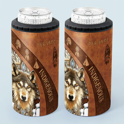 Indigenous - Personalized American Indian Can Cooler