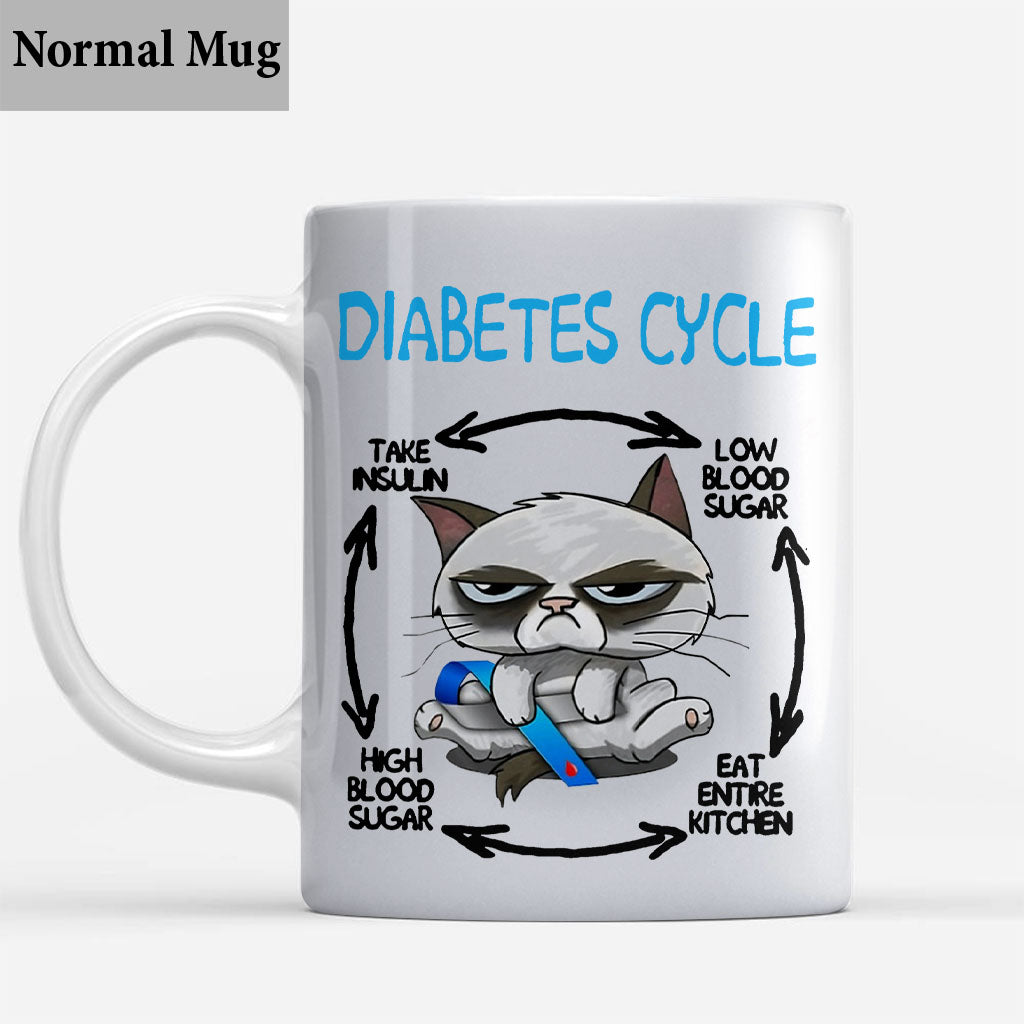 Diabetes Cycle - Diabetes Awareness Mug