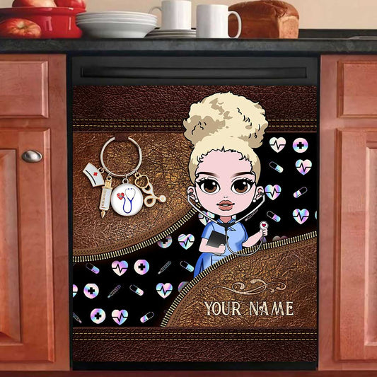 Nurse Life - Personalized Nurse Dishwasher Cover