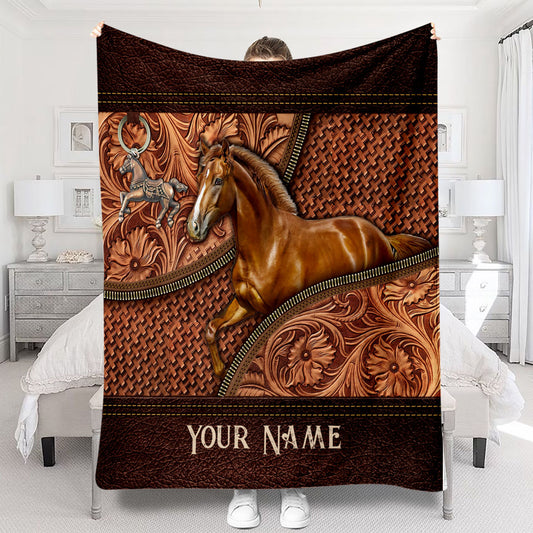 Love Horse - Personalized Horse Blanket
