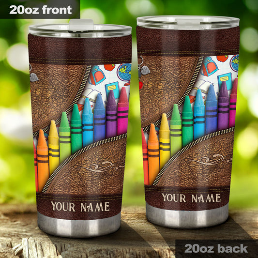 Teach Love Inspire - Personalized Teacher Tumbler