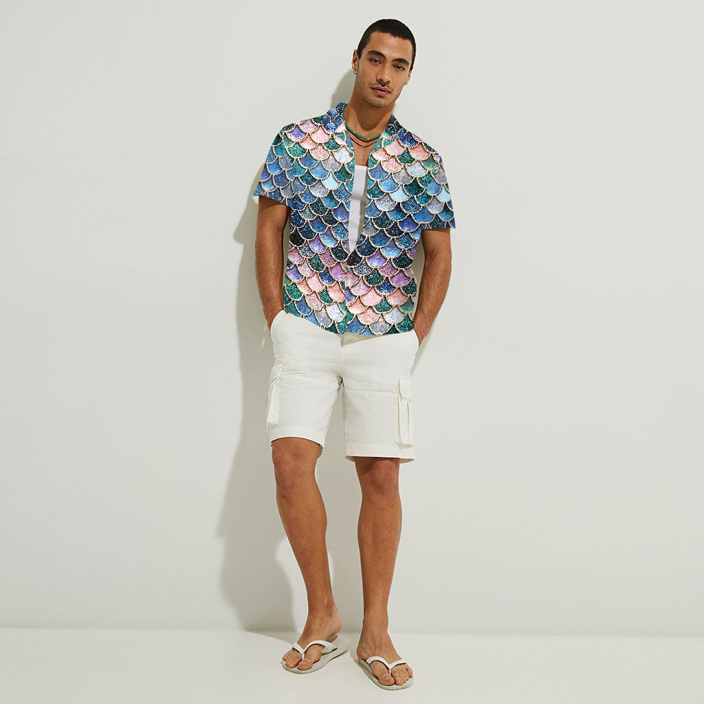 Mermaid Scales - Mermaid Hawaiian Shirt