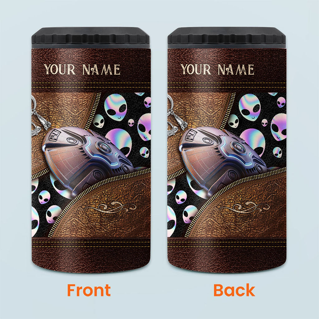 Believer - Personalized Alien Can Cooler