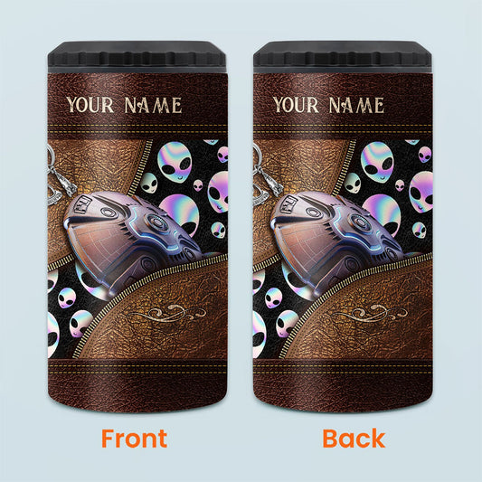 Believer - Personalized Alien Can Cooler