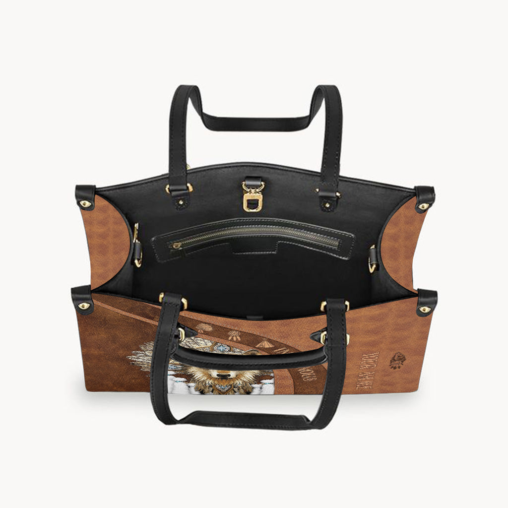 Indigenous - Personalized American Indian Leather Handbag