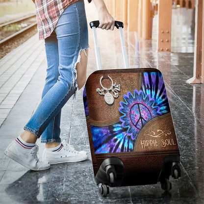 Peace Love Joy - Hippie Luggage Cover