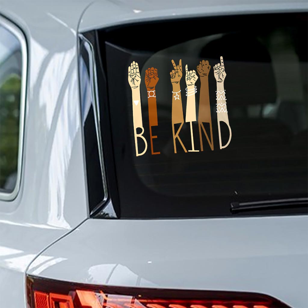 Be Kind - ASL Decal Full