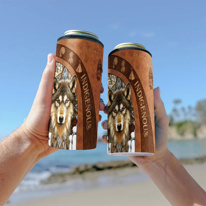 Indigenous - Personalized American Indian Can Cooler