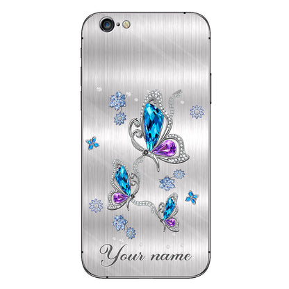 Love Butterflies - Personalized Butterfly Phone Case