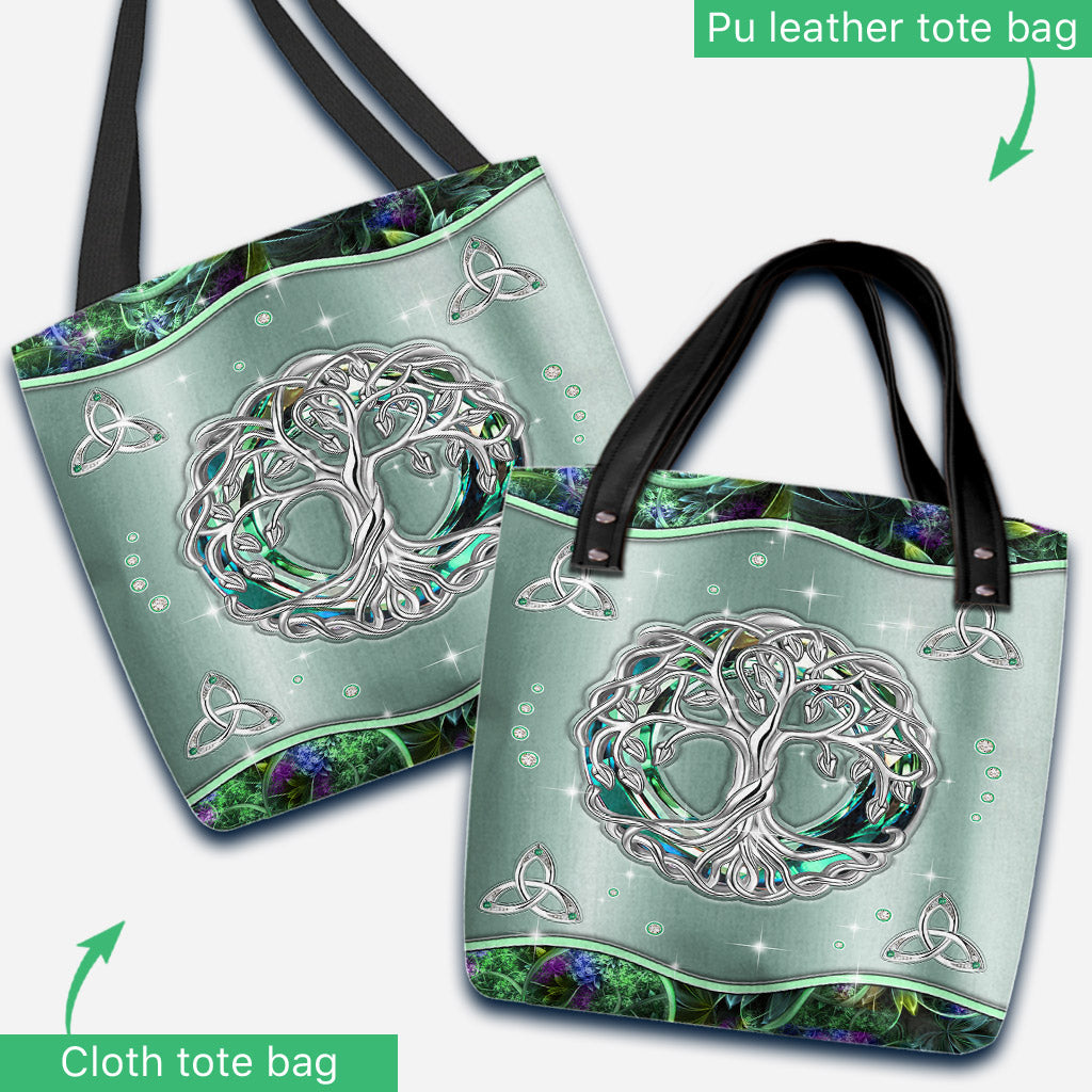 Tree Of Life Celtic Knot - Irish Tote Bag