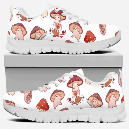 Mushrooms Pattern - Mushroom Sneakers