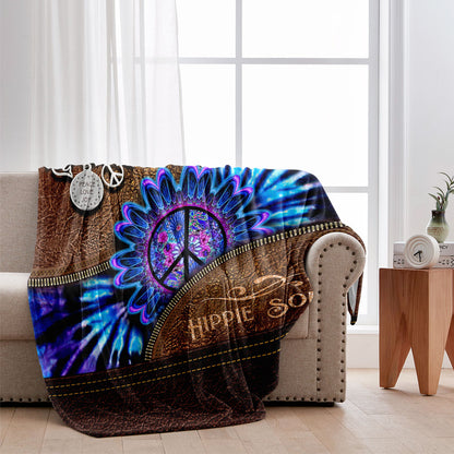 Peace Love Joy - Hippie Blanket
