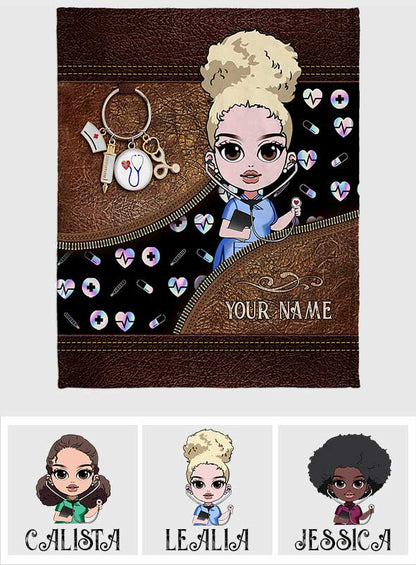 Nurse Life - Personalized Nurse Blanket