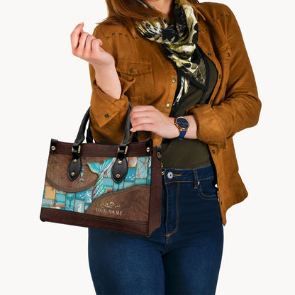 Love Mermaid - Personalized Mermaid Leather Handbag