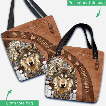 Indigenous - Personalized American Indian Tote Bag