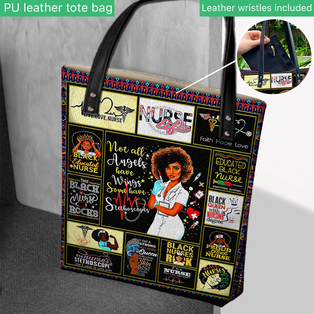 Black Nurse Life - Nurse Tote Bag