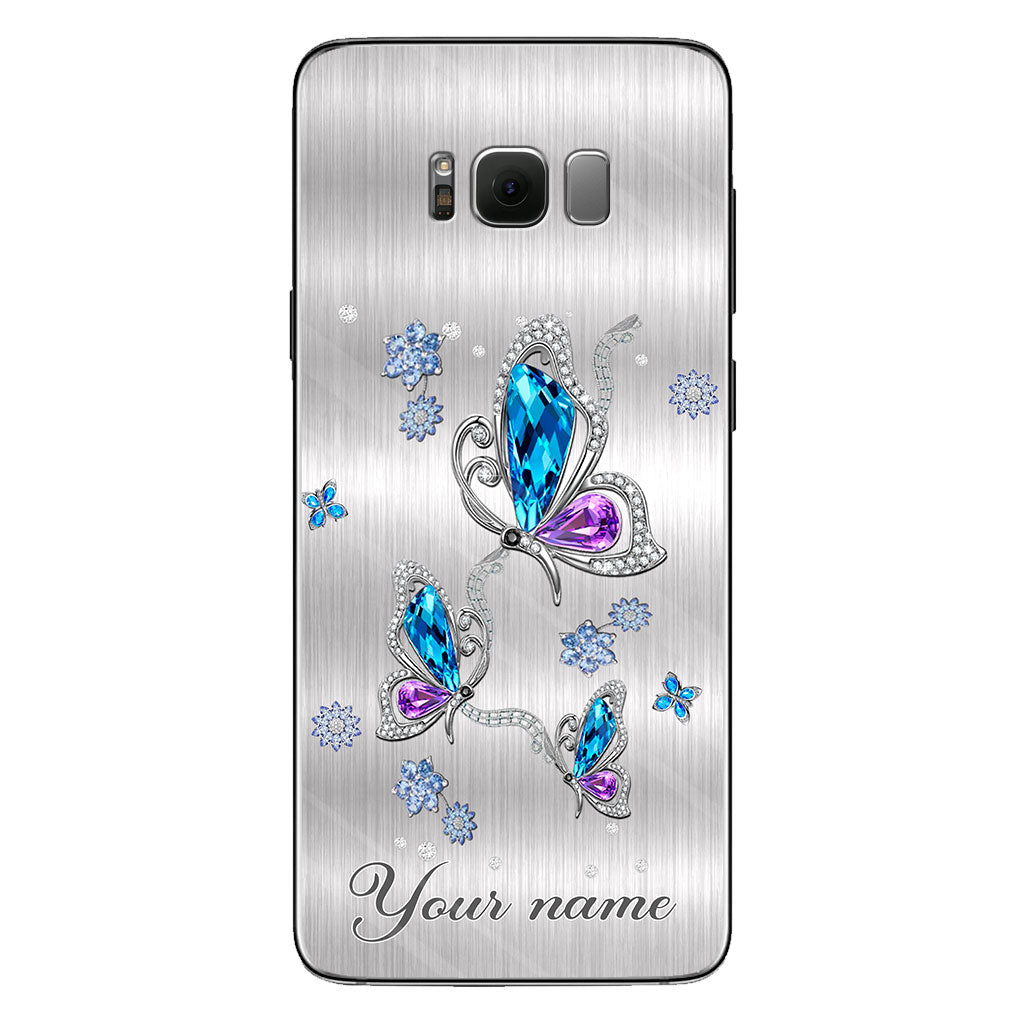 Love Butterflies - Personalized Butterfly Phone Case