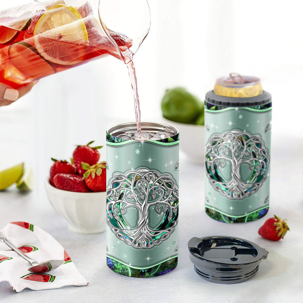 Tree Of Life Celtic Knot - Irish Can Cooler