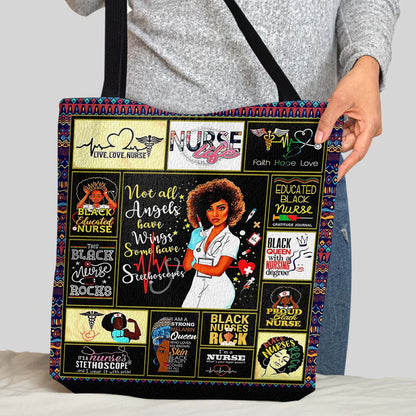 Black Nurse Life - Nurse Tote Bag