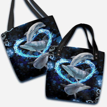 Dolphin Lover - Dolphin Tote Bag