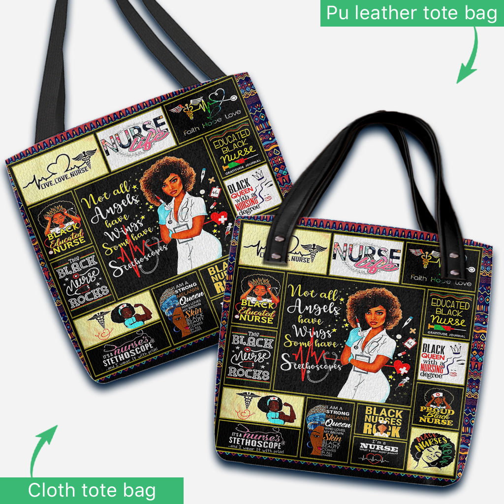 Black Nurse Life - Nurse Tote Bag