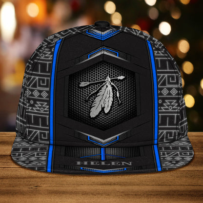 Native Pattern - Personalized American Indian Snapback
