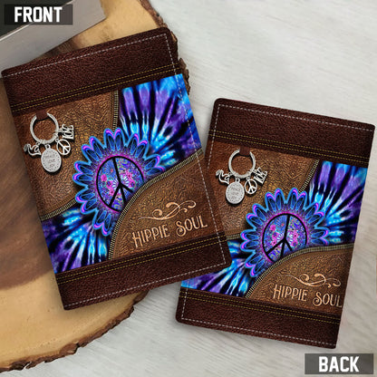 Peace Love Joy - Hippie Passport Holder