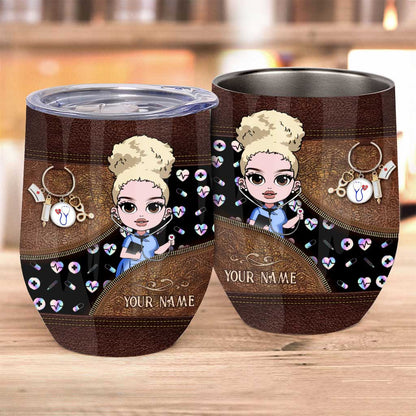 Nurse Life - Personalized Nurse Wine Tumbler