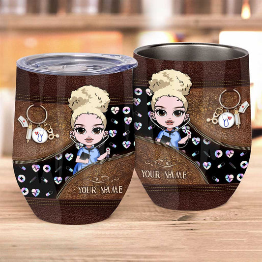 Nurse Life - Personalized Nurse Wine Tumbler